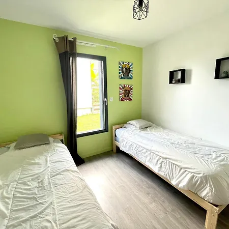 Maison Moderne A 500m De La Plage Avec Jardin, Wifi Et Garage, 6 Couchages - - Fr-1-231-231 *